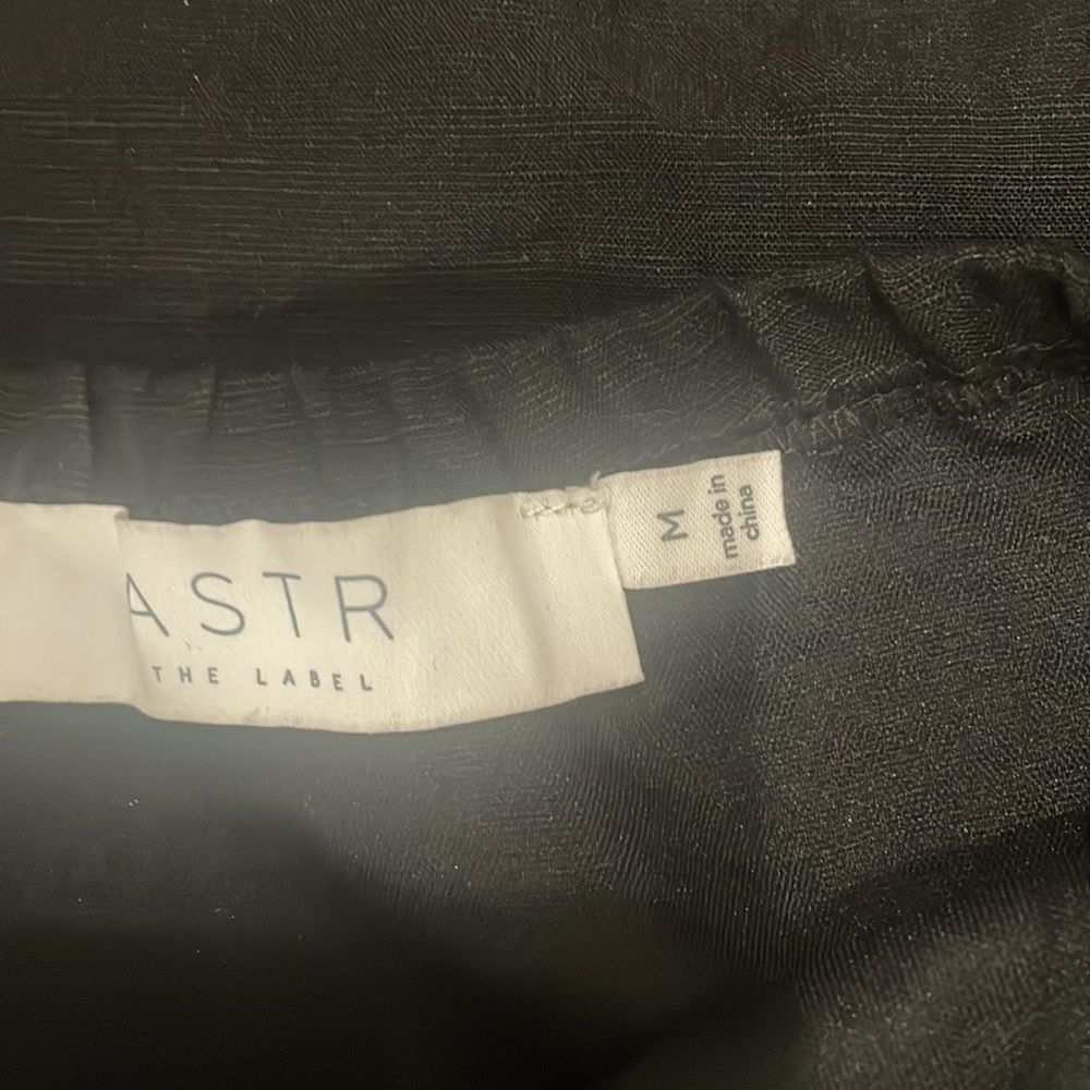 Astr Black Square Neck Midi Dress - Picture 9 of 10